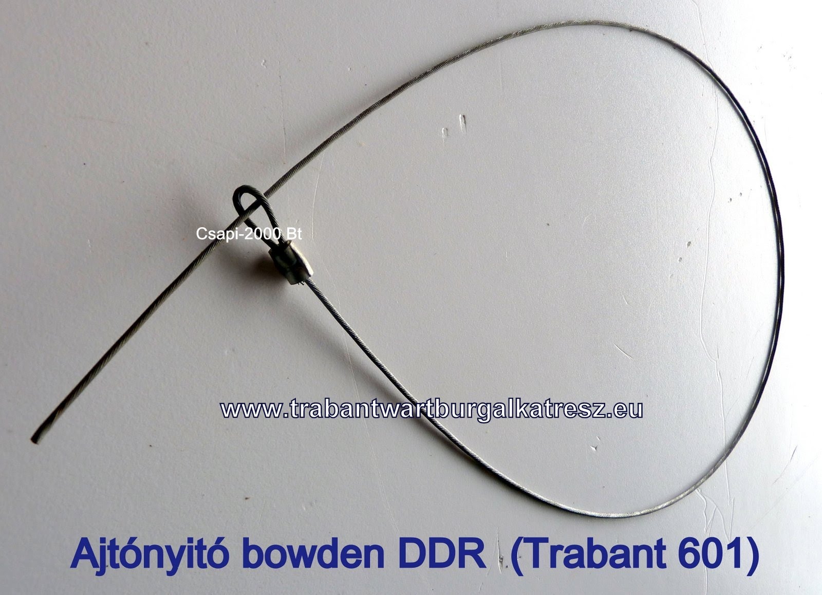Ajtónyitó bowden DDR (Tr.601)